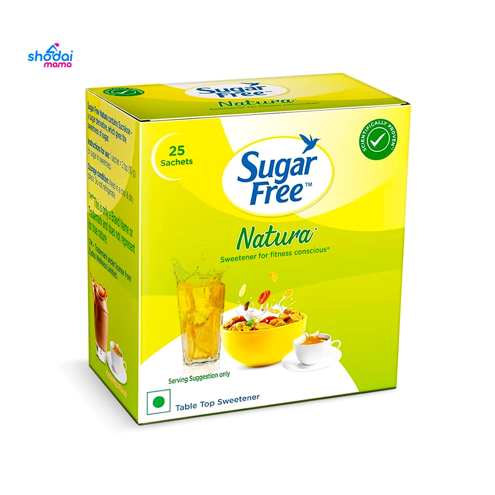 Sugar Free Natura 50 Sachet Box